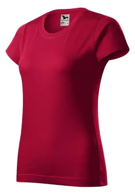 Image de Malfini - T-shirt basique pour femmes, modèle PP9455 (taille XL), couleur rouge