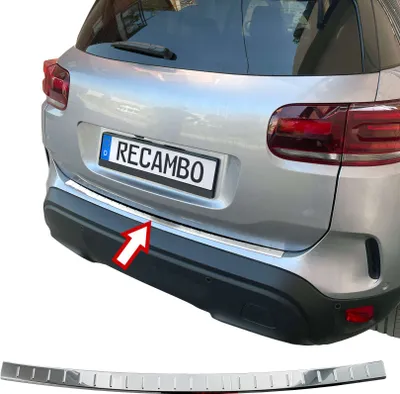 Obrázok produktu pre Nerezová chrómová ochrana nárazníka vhodná pre Citroen C5 Aircross od roku 2018&gt