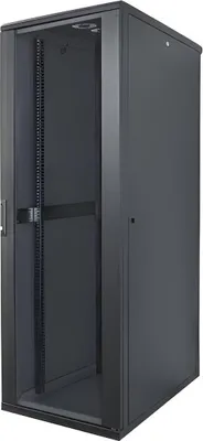 Zdjęcie produktu dla Intellinet 713092, Stojak wolnostojący, 26U, 1500 kg, Zamek, Regulowane nóżki, 78 kg