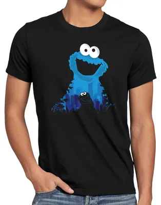 Produktbild von style3 Cookie Monster Herren T-Shirt