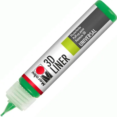Produktbild von Marabu Relieffarbe "3D Liner" 3D hellgrün 25 ml