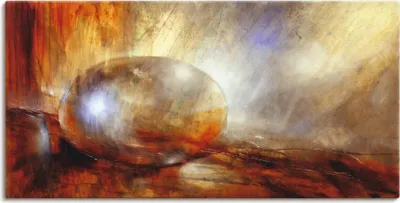 Produktbild von ARTland Leinwandbild Brainstorming Größe: 60x30 cm