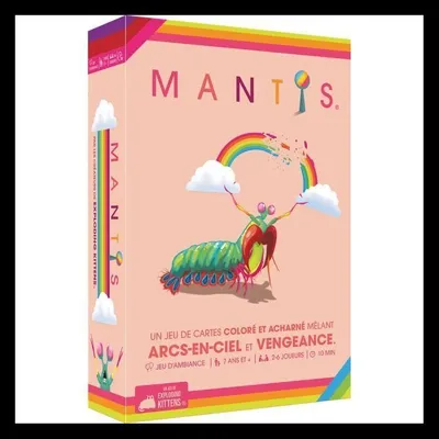 Zdjęcie produktu dla Gra Karciana ASMODEE Mantis, Strategiczna, Blefowanie, Dla 2-6 Graczy