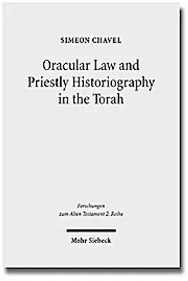 Obrázek produktu pro Chavel, S.: Orákulum a kněžská historiografie