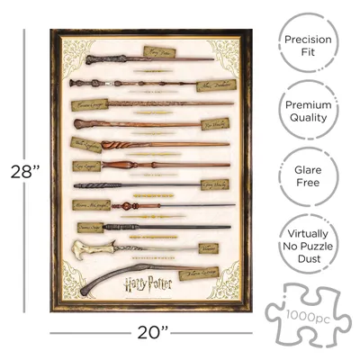 Immagine prodotto di Puzzle di bacchette di Harry Potter (1000 pezzi)