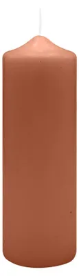 Produktbild von Spitzkopf Stumpen Kerzen Haselnuss 20 x Ø 6 cm, 6 Stück