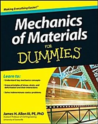 Obrázek produktu pro Mechanics of Materials For Dummies