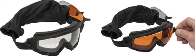 Produktbild von Swisseye Schutzbrille G - Tac rubber black