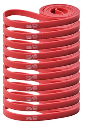 Obrázek produktu pro Dittmann Superband, balení po 10 kusech - červený