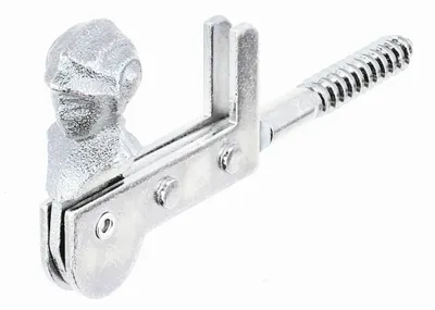 Produktbild von Alberts Fensterladen-Feststeller Frauenkopf, zum Einschrauben dickschichtpassiviert 115 mm