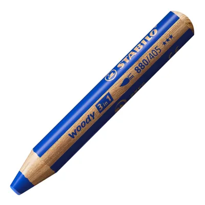 Produktbild von Happy Kidz Farbstift Stabilo Woody Einzelstift Farbe: ultramarine 21404156032-ultramarine