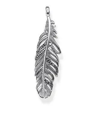 Produktbild von Thomas Sabo Anhänger Sterling Silver 925 Geschwärzt Zirkonia Schwarz Pe884-643-11