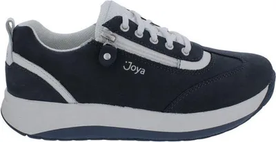 Produktbild von Joya Sneaker Laura Blue JY113A, Nubukleder, Senso-Sohle, Fußbett zum Wechseln 40 1/3