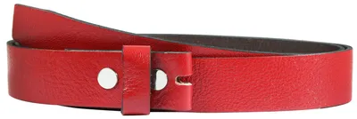 Produktbild von Leonardo Verrelli Damen Gürtel  85 - 125 cm (Bundweite) in Rot aus 100% Echtleder, für Wechselschnallen