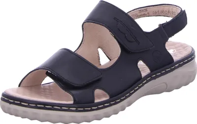 Produktbild von Rieker fsk damen sandalen Sandalette schwarz in Gr. 38