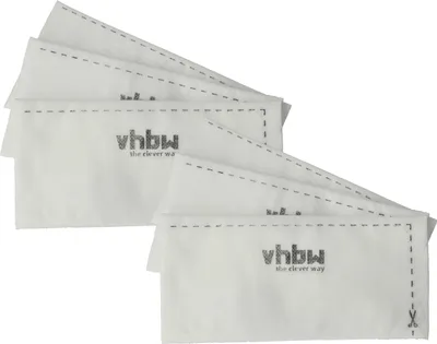 Produktbild von vhbw 6x Staubsaugerfilter kompatibel mit Miele S 2000 - S 2999, S 242 - S 256i, S 227 - S 240i, S 269i - S 282i Staubsauger - Abluftfilter Weiß