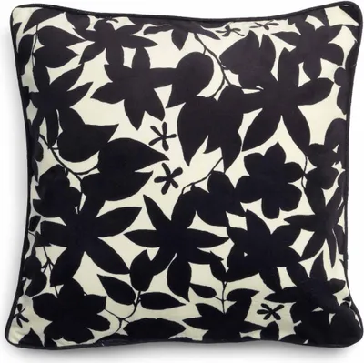 Produktbild von Essenza Polyester-Samt Zierkissen Imara  Farbe Anthracite Größe 50x50