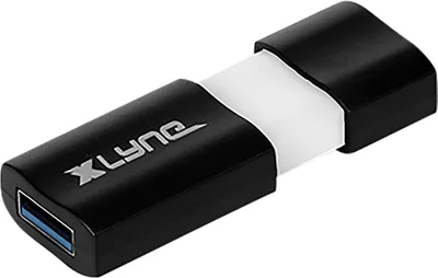 Obrázek produktu pro xlyne 16GB USB3.0 Wave, 16 GB, USB Typ-A, 3.2 Gen 1 (3.1 Gen 1), 70 MB/s, Kluzné, Černá, Bílá