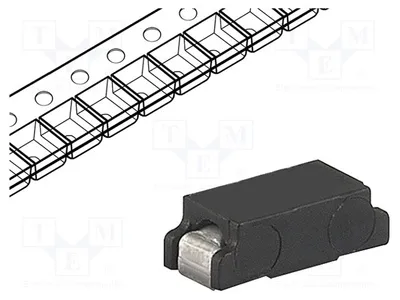 Produktbild von 1x Sicherung: Schmelz 125VDC schnell SMD 125VAC 630mA Keramik 3404.0008.11 SMD OM