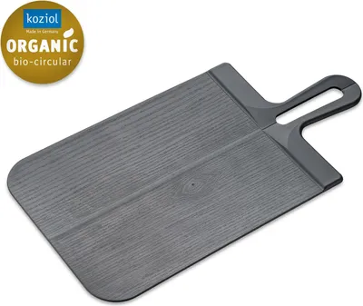 Zdjęcie produktu dla koziol 7251701 koziol Schneidebrett Snap L grau 24,2 x 46,4 cm