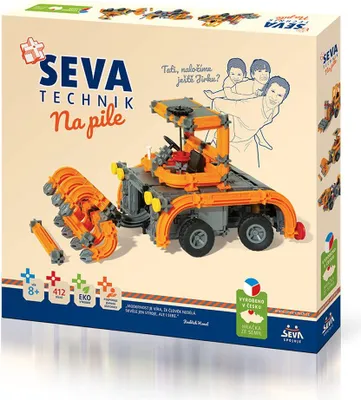 Produktbild von Seva - Bausätze SEVA TECHNIK Auf der Säge 412 Stück im Karton 36x34x5cm