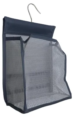 Hängende Aufbewahrungstasche mit Haken, 20x10x24 cm, PVC