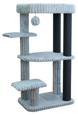 Produktbild von Europet Bernina Kratzbaum Vienna grau, Maße: 68 x 48 x 134 cm
