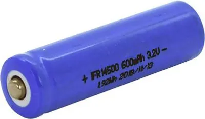 Produktbild von Beltrona FR14500 Spezial-Akku 14500 LiFePO 4 3.2 V 600 mAh (EIZIFR14500)