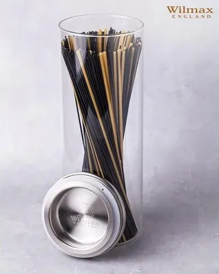 Zdjęcie produktu dla Wilmax szklany pojemnik z pokrywką 1500 ml ze szkła borokrzemowego, zestaw 2 sztuk WL-888517/A2
