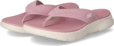 Produktbild von Skechers Damen Zehentrenner/ Pantoletten GO WALK FLEX HOLLY Rose Textil Größe: 42
