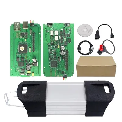 Produktbild von Renault Can Clip OBDII Diagnosegerät, Vollchip CYPRESS Programmierer, Reprog V191, Normaler Chipsatz