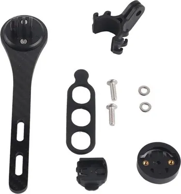 Produktbild von Fahrradverlängerungsbug für Rennrad, integrierter Lenker, schwarz, 31,8 mm