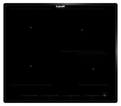 Produktbild von Foster 7381646 Kochfeld Schwarz Integriert 58 cm Zonen-Induktionskochfeld 4 Zone(n)