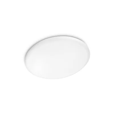 Image de Plafonnier LED blanc 17 W  MyLiving Twirly 4000 K blanc neutre