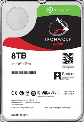 Produktbild von Seagate IronWolf Pro ST8000NE001 8Tb 256Mb Cache 7200Rpm Sata III 3,5'' Zoll