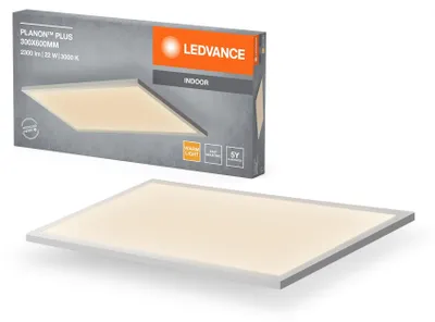 Produktbild von LEDVANCE Planon Plus Deckenleuchte in Weiß mit fortschrittlicher LED-Technik, 22