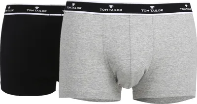 Produktbild von TOM TAILOR Herren Pants grau uni 2er Pack Größe: 4