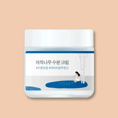 Obrázok produktu pre Round Lab Birch Juice Moisturizing Cream ľahký hydratačný krém pre obnovu kožnej bariéry 80 ml