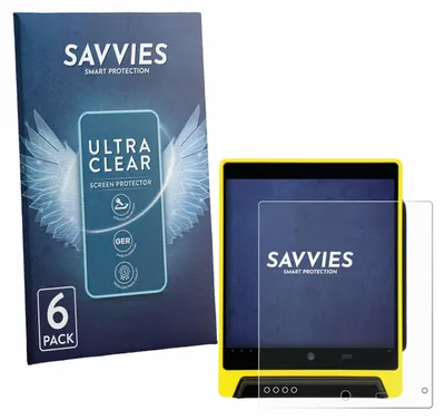 Produktbild von 6x Für Nayax VPOS Media 4 Schutzfolie Savvies Displayschutz Display Schutz Folie Klar Transparent