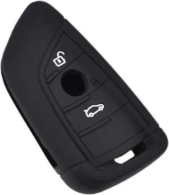 Immagine prodotto di Custodia protettiva per auto - 3 pulsanti - Nera - Rivestita
