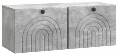 Productafbeelding van vidaXL Wandmeubel voor televisie, betonkleur, 78,5 x 31 x 30 cm