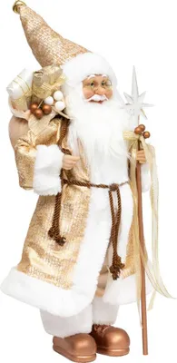 Produktbild von Weihnachtsmann vergoldet 45cm - Feeric Lights & Christmas