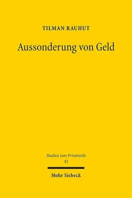 Immagine prodotto di Rauhut, T: Aussonderung von Geld
