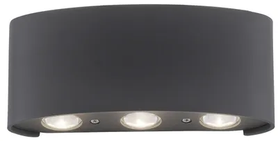 Produktbild von Paul Neuhaus 3-flg LED Wandleuchte Carlo Anthrazit