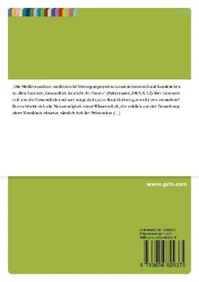 Produktbild von Persönlichkeitsmerkmale und Gesundheit