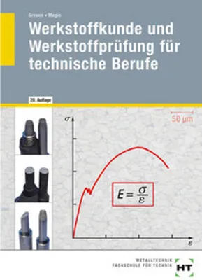 Obrázok produktu pre Werkstoffkunde und Werkstoffprüfung für technische Berufe