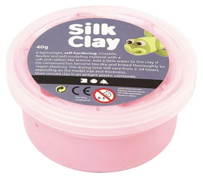 Produktbild von Silk Clay® Modelliermasse, leicht, selbsthärtend, flexibel, lufttrocknend, 40 Gramm