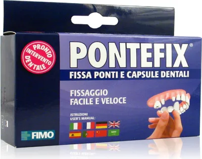 Image de Ciment dentaire Pontefix Fimo, 1,2 g