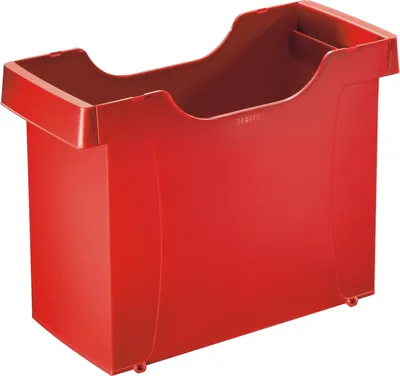 Produktbild von Hängemappenbox Uni-Box Plus rot (ohne Inhalt) Packung mit 4 Stück