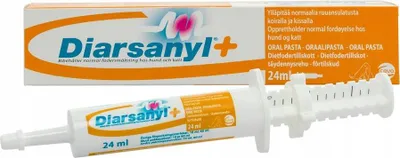 Productafbeelding van DIARSANYL PLUS Anti-diarreapasta voor honden en katten, 24 ml